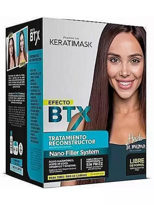 Keratimask Btx Effect Реконструктивный ботокс-уход для очень поврежденных, слабых и ломких волос, Placenta Life