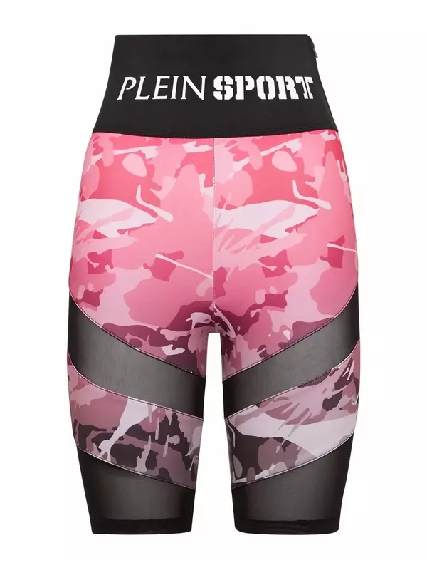 Леггинсы Plein Sport Skinny Leggings, цвет pink/dusky pink/light pink/dark pink