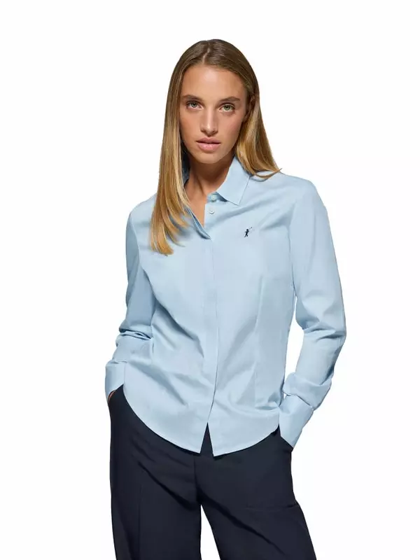 Лонгслив Polo Club Longsleeve, цвет Himmelblau