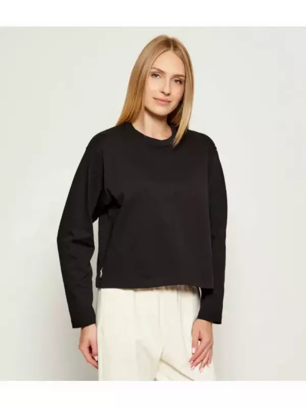 Блуза Loose fit Polo Ralph Lauren, черный