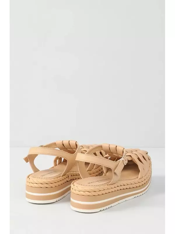 Кожаные сандалии плетеные Pons Quintana