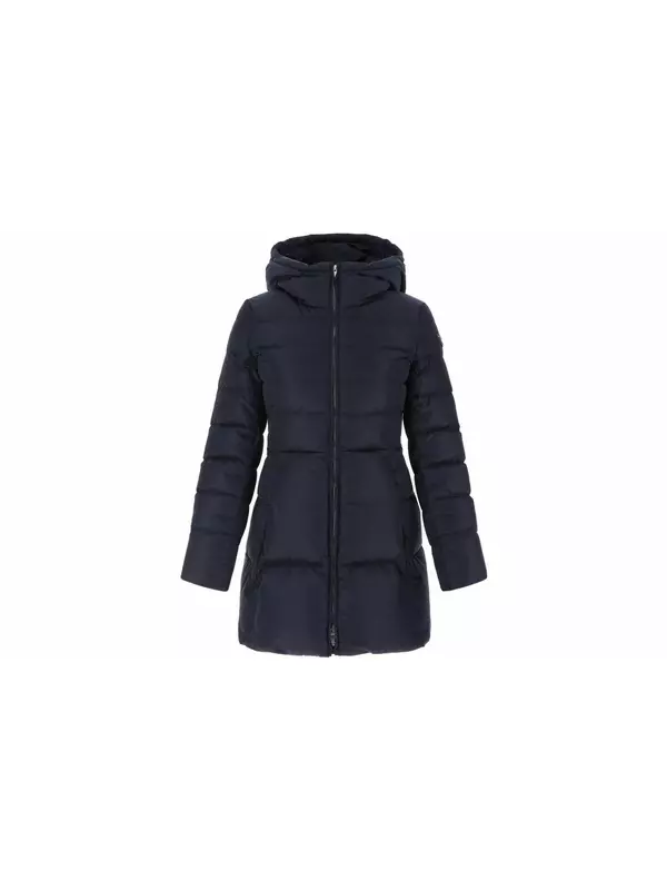 Пуховик женский синий Prada