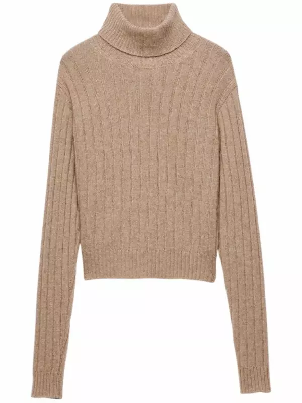 Водолазка Prada Re-Cashmere, нейтральный