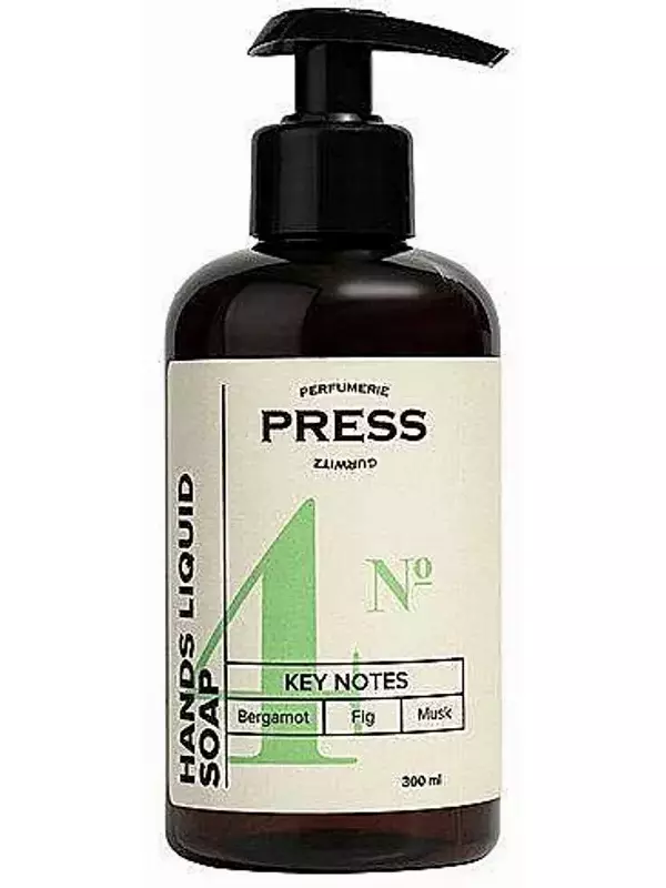 №4 Bergamot, Fig, Musk Жидкое мыло для рук