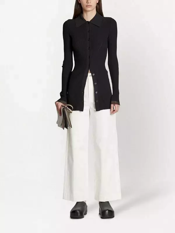 Proenza Schouler White Label твиловые кюлоты, белый
