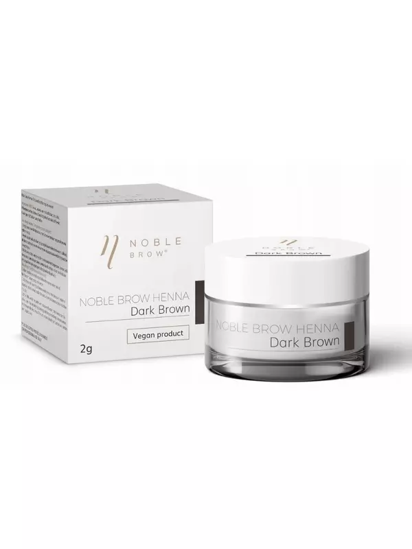 Noble Lashes, Хна для бровей, Темно-коричневый Project Lashes