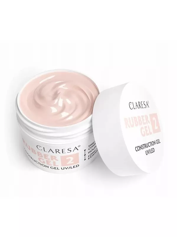 Claresa Rubber Gel Густой строительный гель с тиксотропией 2 - 90 г Puderek