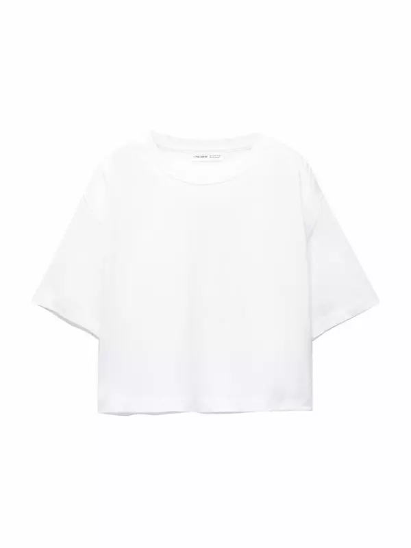 Рубашка Pull&Bear, белый