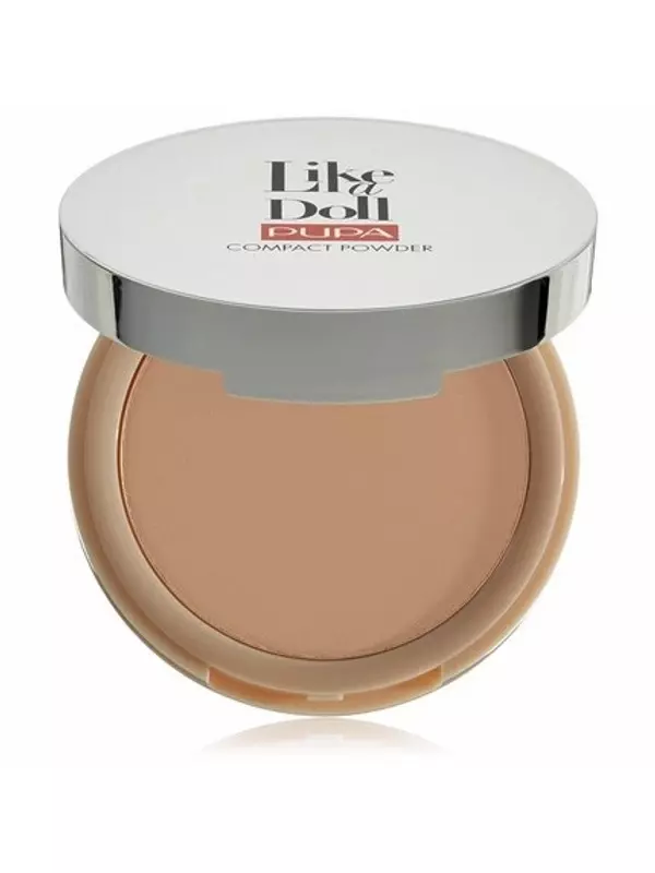 Компактная пудра Like A Doll 004 Теплый бежевый 10G, Pupa