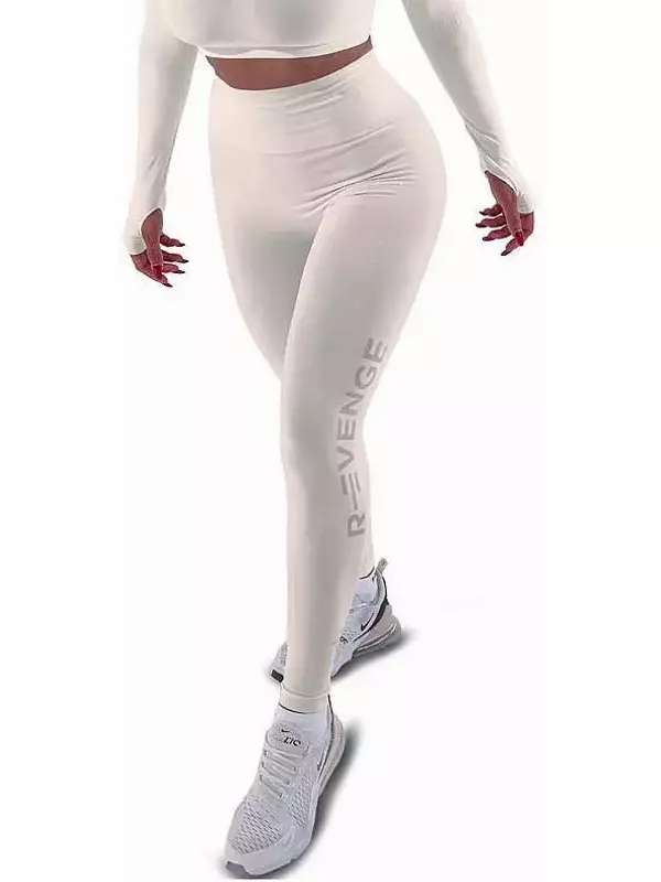 Спортивные леггинсы R-Evenge, белый