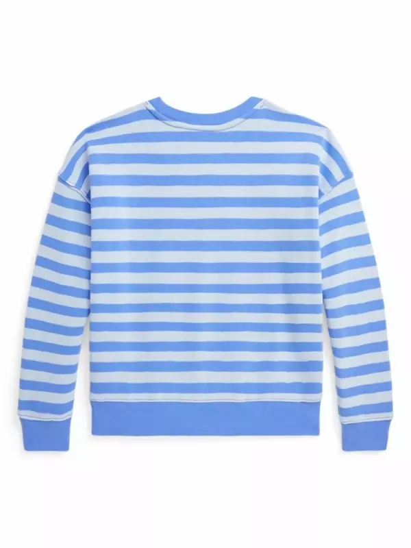 Ralph Lauren толстовка с принтом Polo Bear, синий