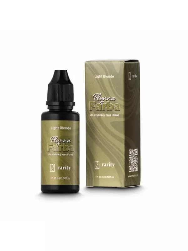 Rarity Краска для бровей и ресниц 15 мл, светлый блондин