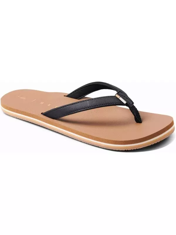 Солнечные шлепанцы Reef, Black/Tan
