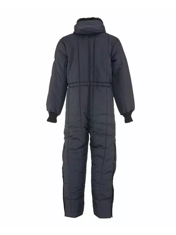 Мужской утепленный комбинезон из железного туфа с капюшоном - защита от холода 50F RefrigiWear, синий