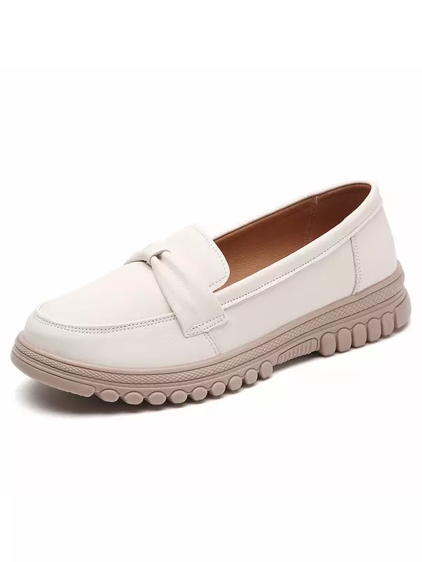 Лоферы женские бежевый Reivantix