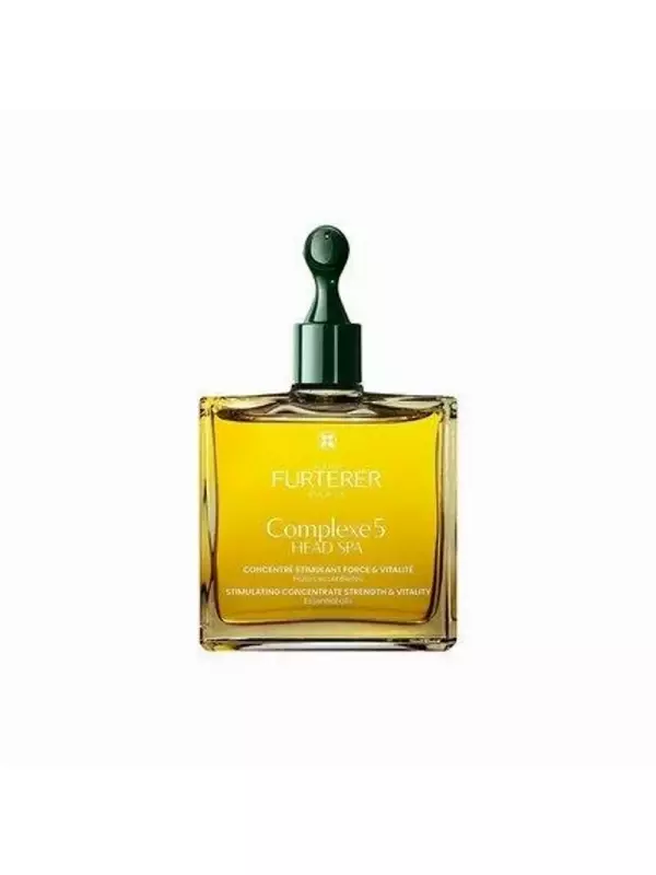 Стимулирующий растительный концентрат Complexe 5 перед шампунем для детоксикации кожи головы, 1,6 унции, Rene Furterer