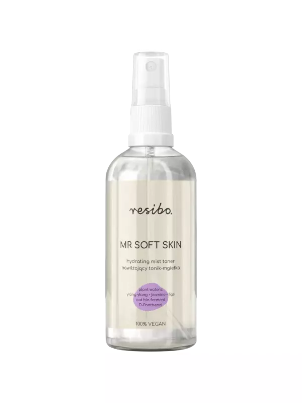 Resibo Mr Soft Skin увлажняющий тоник-мист для лица, 100 мл