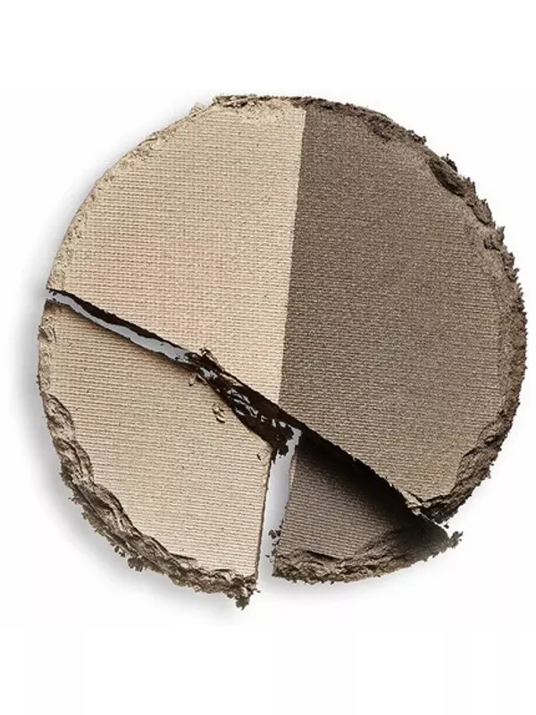 Пудра для бровей Revolution Pro Duo Темно-коричневый 2,2 г, Revolution Beauty