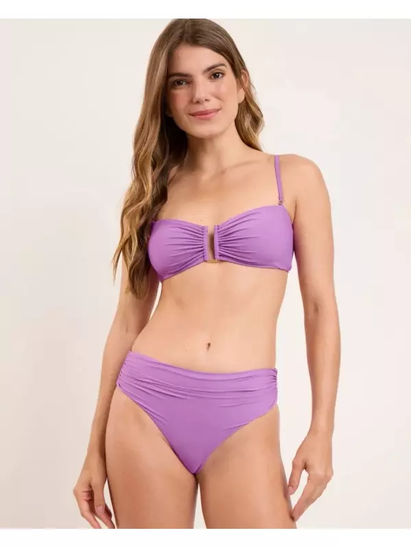 Плавки-кюлоты однотонные Río de Sol, пурпурный