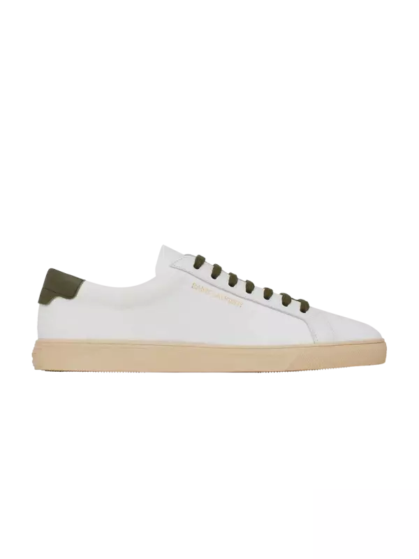 Ботинки Saint Laurent Andy, белый