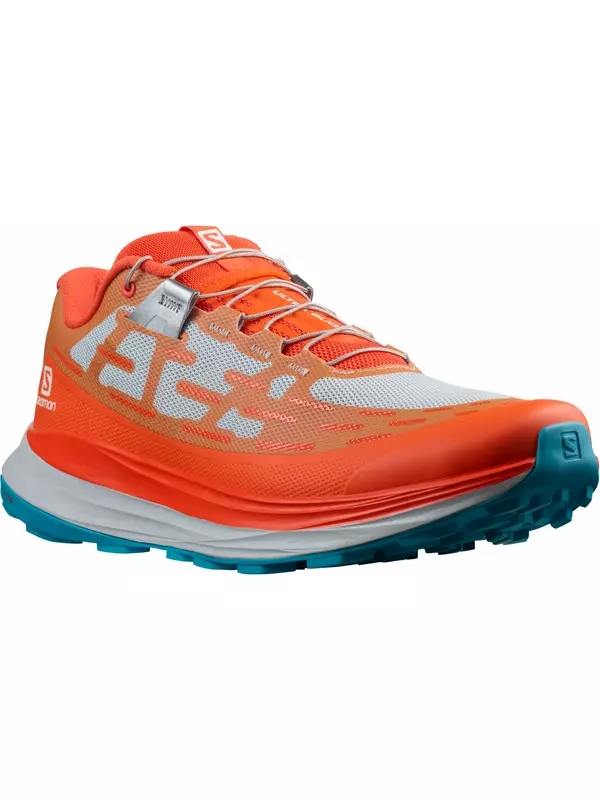 Кроссовки Salomon Ultra Glide, полнота F (EU)/ на среднюю стопу, размер UK 8,5; EUR 42 2/3; USA 9; 27 см (примерно на российский 41*), оранжевый/синий