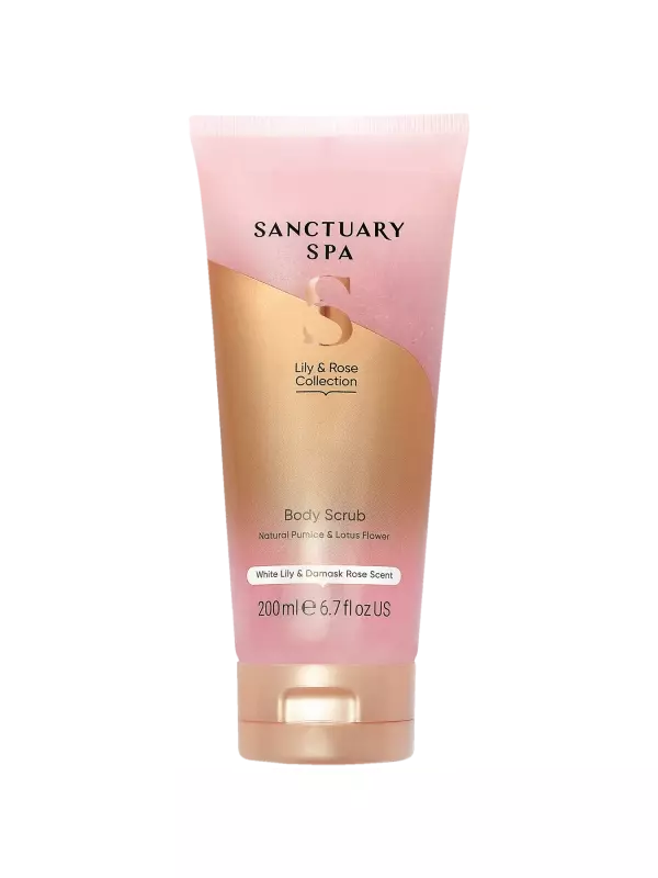 Sanctuary Spa Lily&Rose Collection скраб для тела, 200 мл