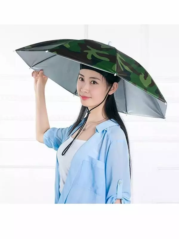 Зонт , зеленый, серый