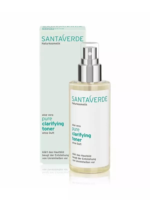 Спрей для лица SANTAVERDE pure pure clarifying toner ohne Duft, 100 ml