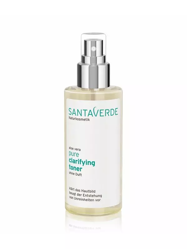 Спрей для лица SANTAVERDE pure pure clarifying toner ohne Duft, 100 ml