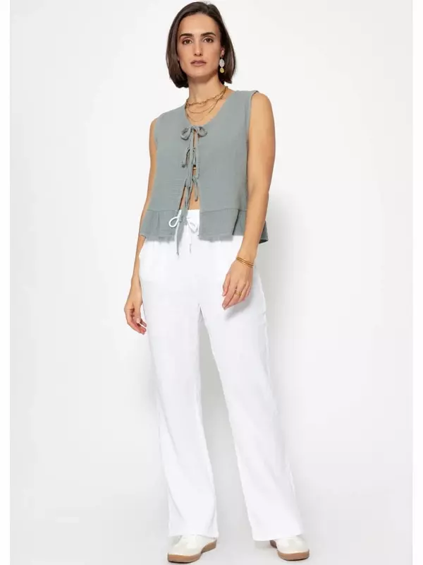 Топ SASSYCLASSY, серый