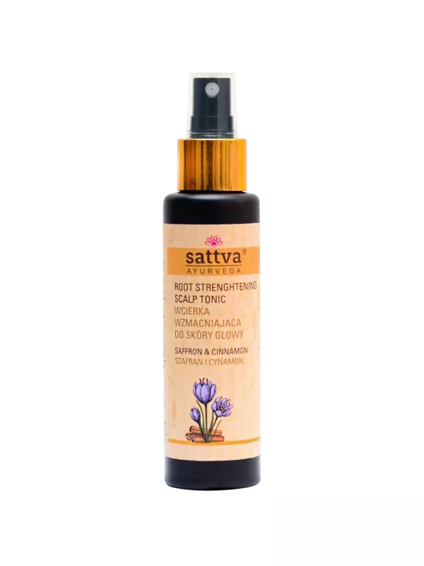 Sattva Szafran i cynamon укрепляющий лосьон для кожи головы и волос, 100 мл