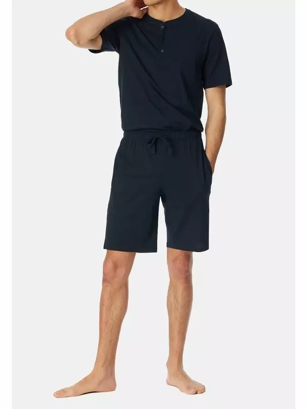 Пижама Schiesser Hose Mix & Relax, темно-синий