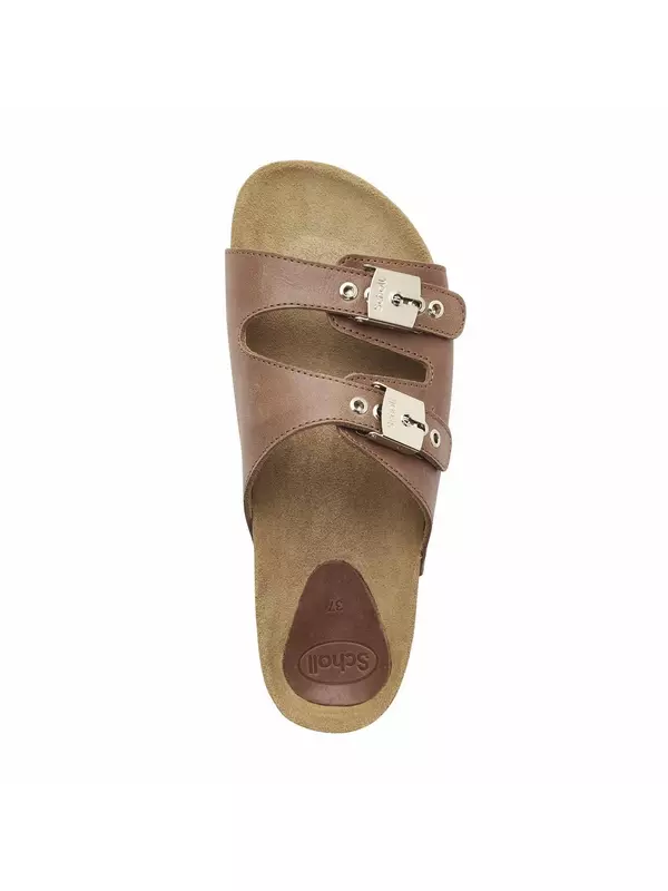 Женские сланцы SCHOLL, коричневые