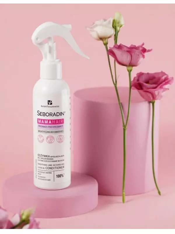 SEBORADIN Mama Hair несмываемый кондиционер для волос для беременных и в послеродовой период 200 мл