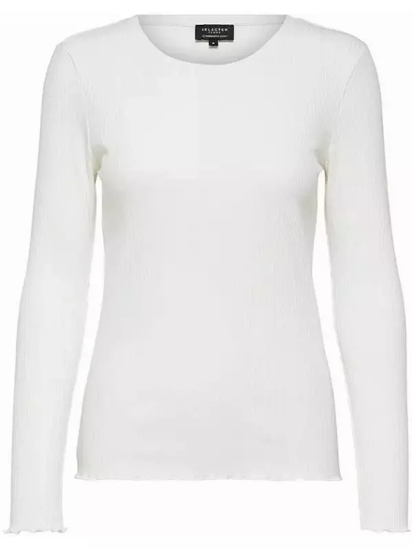Лонгслив Selected Femme ANNA, белый
