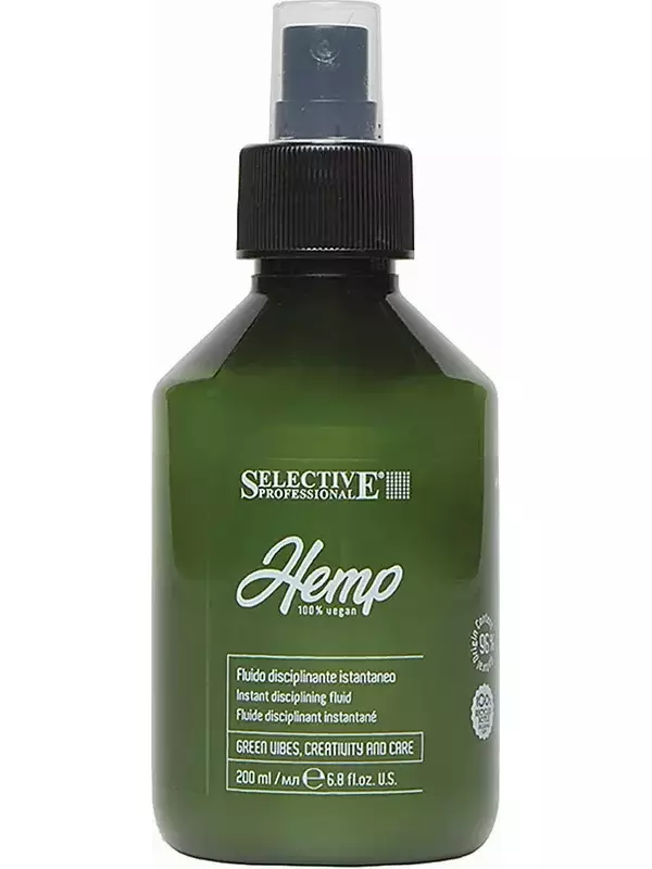 SELECTIVE PROFESSIONAL Флюид для мгновенного кондиционирования и дисциплинирования / HEMP 200 мл