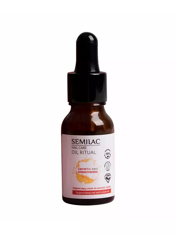 Масло для ногтей Semilac Oil Ritual Regenerating Nail and Cuticle Oil, 11 ml