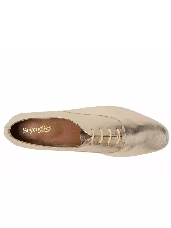 Оксфорды Seychelles Starlet Metallic Oxford, цвет Light Gold