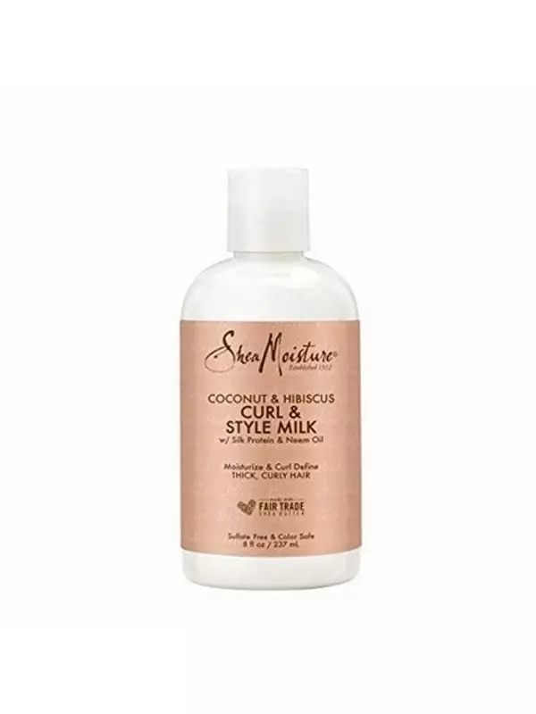 Молочко для завивки и укладки кокоса и гибискуса 237 мл, Shea Moisture