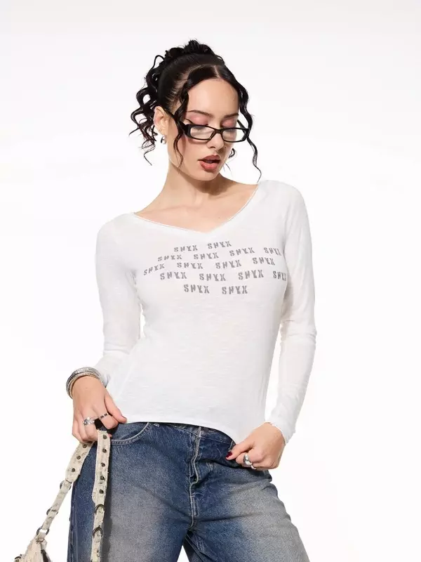 Лонгслив SHYX Shirt, белый