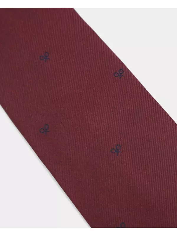 Галстук с ракетками для мужчин Silbon, фиолетовый