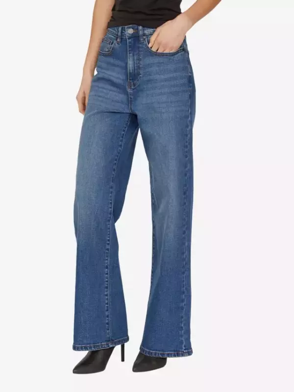 Джинсы Sisters Point Owi Wide Leg, цвет mid blue