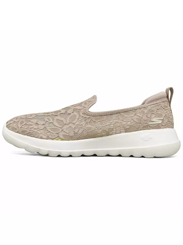 Слипоны Skechers Go Walk Joy 'Beige White' для женщин, цвет тауп