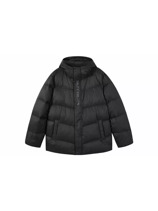 Пуховик унисекс Skechers, Зефир белый