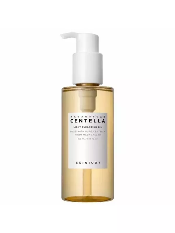 Легкое очищающее масло для лица с центеллой азиатской 200мл SKIN1004 Madagascar Centella Light Cleansing Oil