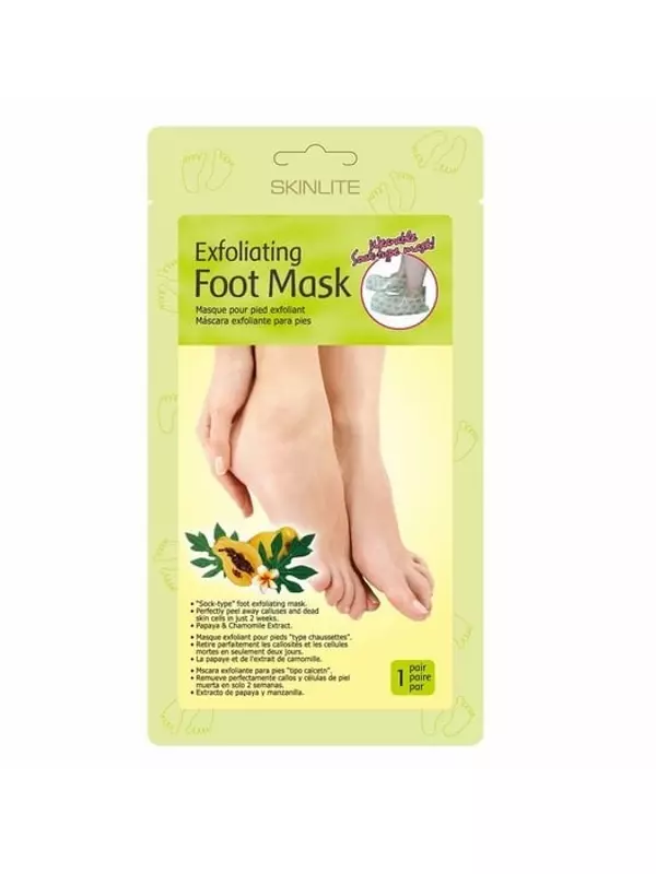 Отшелушивающая маска для ног Skinlite