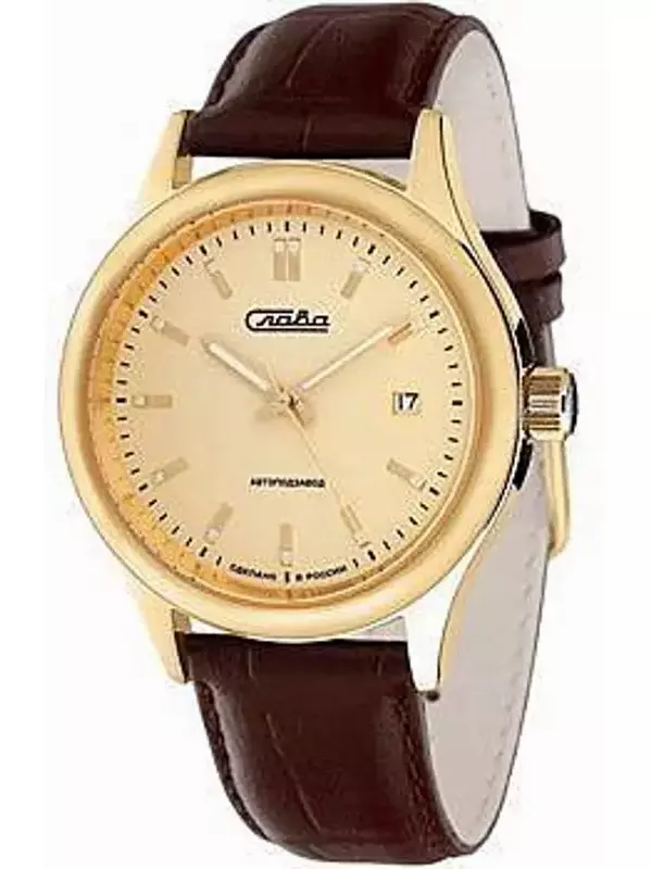 Российские наручные мужские часы Slava 1859003-300-8215. Коллекция Традиция