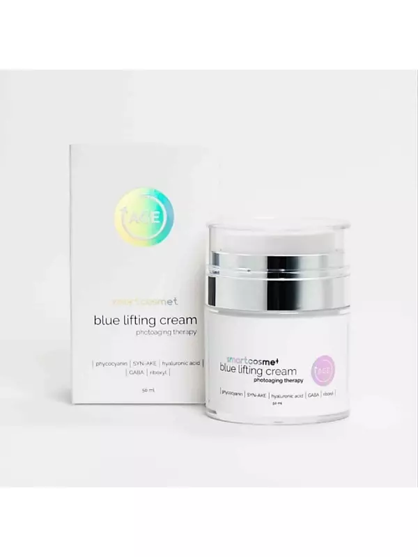 SMARTCOSMET Эмульсия для лица «Blue lifting cream» серии «Фотоомоложение» 50