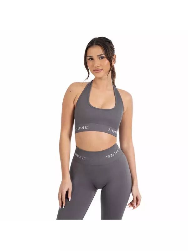 Спортивный бюстгальтер Smilodox, угольно-серый