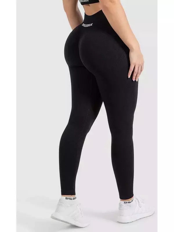 Тайтсы CETRINA SCRUNCH Smilodox, черный